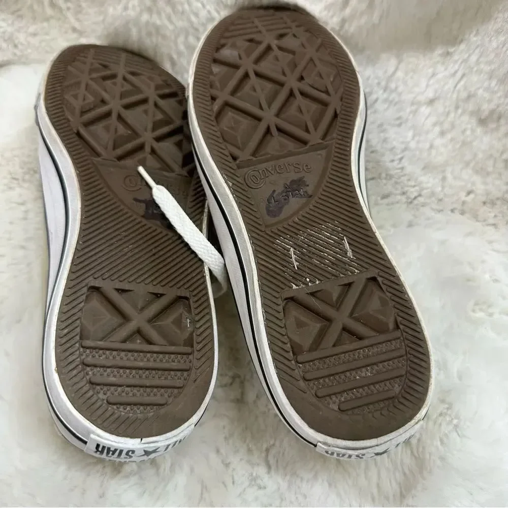 Converse Y2K Clear White Transparent See Trough Low Top Sneakers Size 5 148633C